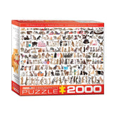 Eurographics 2000pc Puzzle - World of Cats-TCG Nerd
